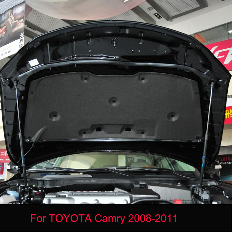 Til toyota camry 1pc emhætte motor termisk isolering lydisolering bomuld varmeisolering pad mat