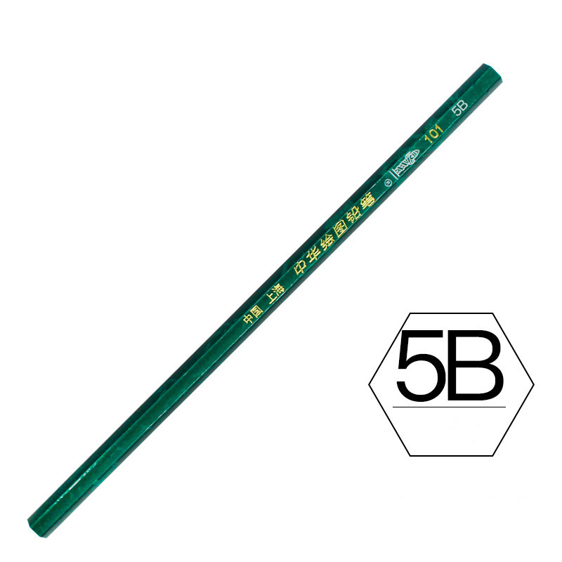 Sketch pencil Student Art Pen Child Drawing Pen Wooden pencil School exam pencil kid practice pen Office pencil HB: 5B