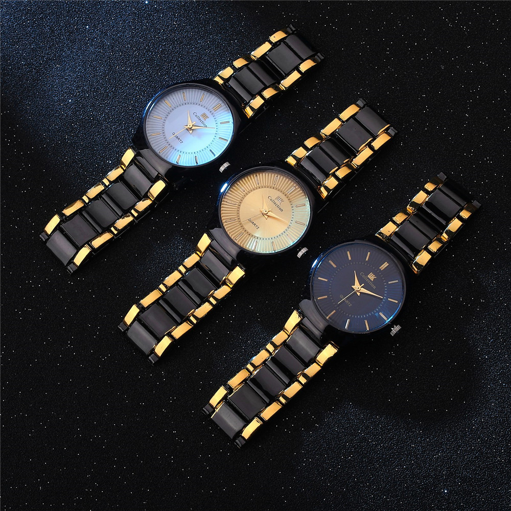 Zwart Roestvrij Stalen Band Vrouwen Horloges Dames Klok Quartz Horloges Zegarek Damski Reloj Mujer