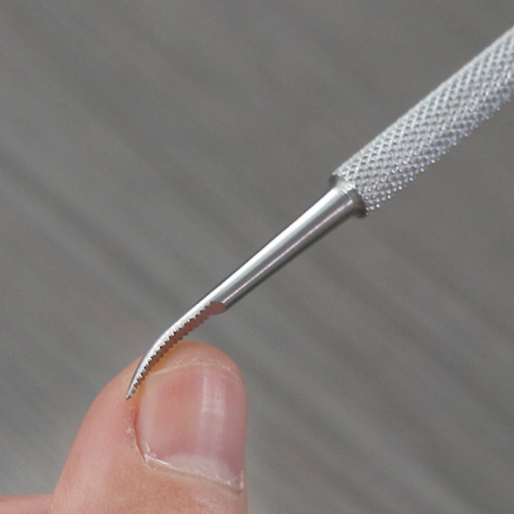Indgroet tå negle korrektion løfter dual-ended rustfrit stål finger negle tånegl renere værktøjer