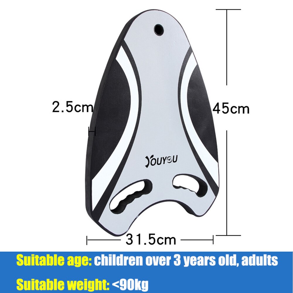 Tabla de flotación de natación para niños y adultos, espuma de Seguridad Auxiliar para principiantes, Flotador para surfear y nadar: Type A black