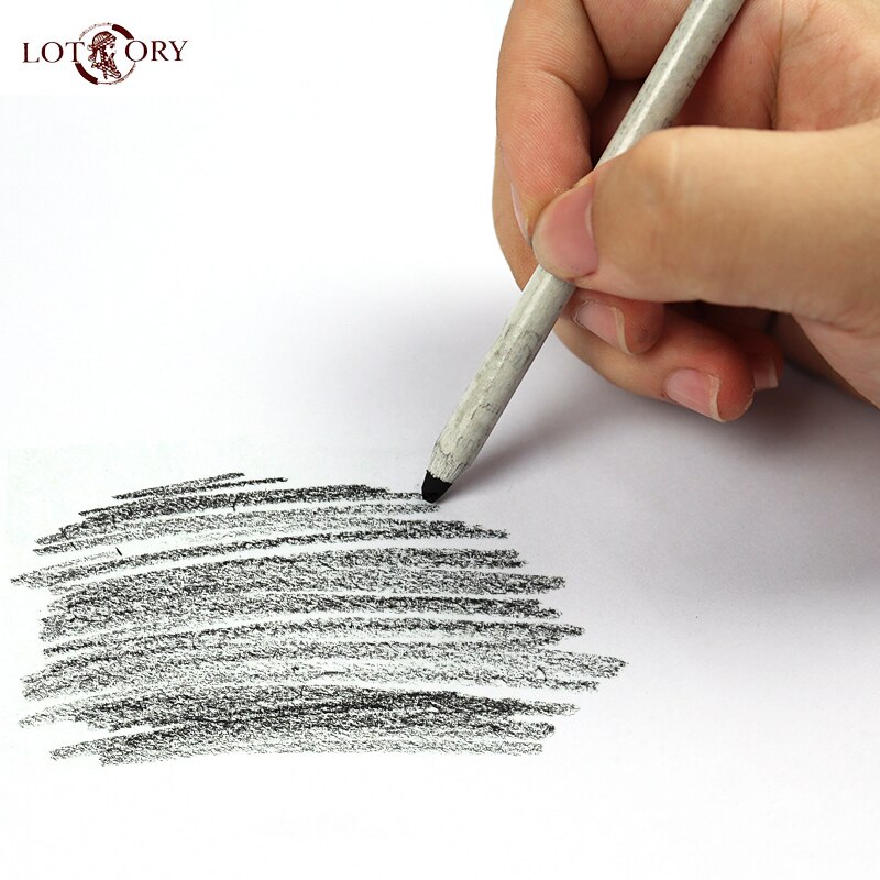 LOTORY 6811 węgiel ołówki 12 sztuk szkic długopisy węglowe miękkie ręcznie łza węglowego długopis narzędzie robić rysowania malowanie artykuły papiernicze