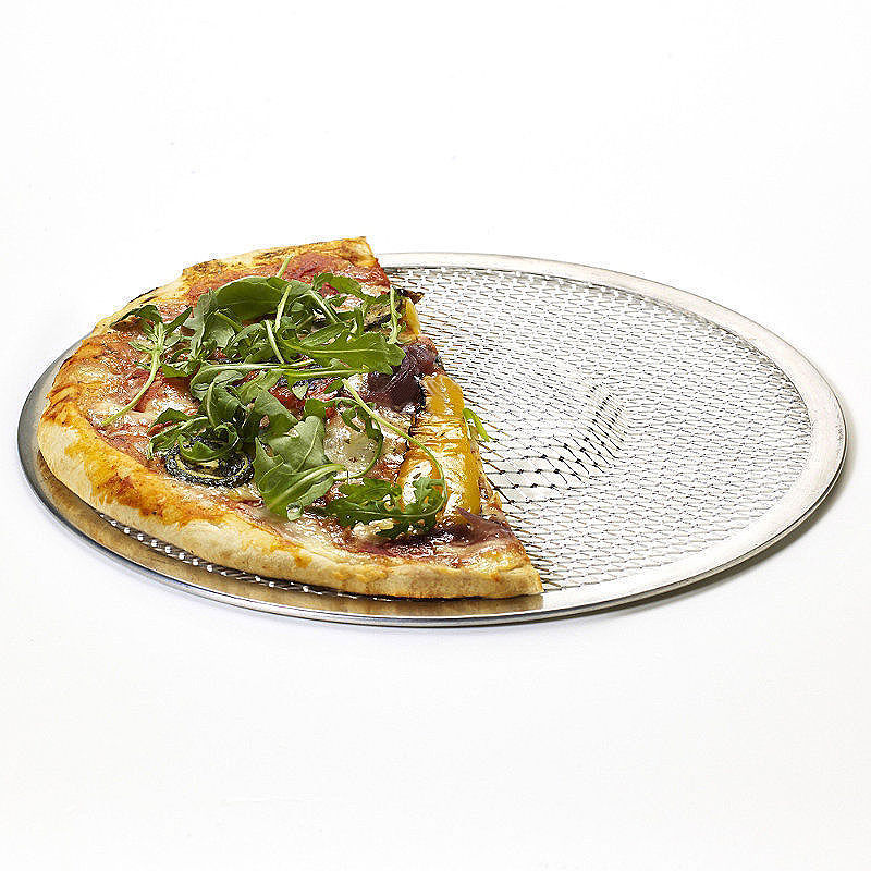 Newcomdigi Naadloze Aluminium Pizza Screen Bakplaat Metalen Net Bakvormen Keuken Gereedschap Pizza Acessorios 6 inch-14 inch