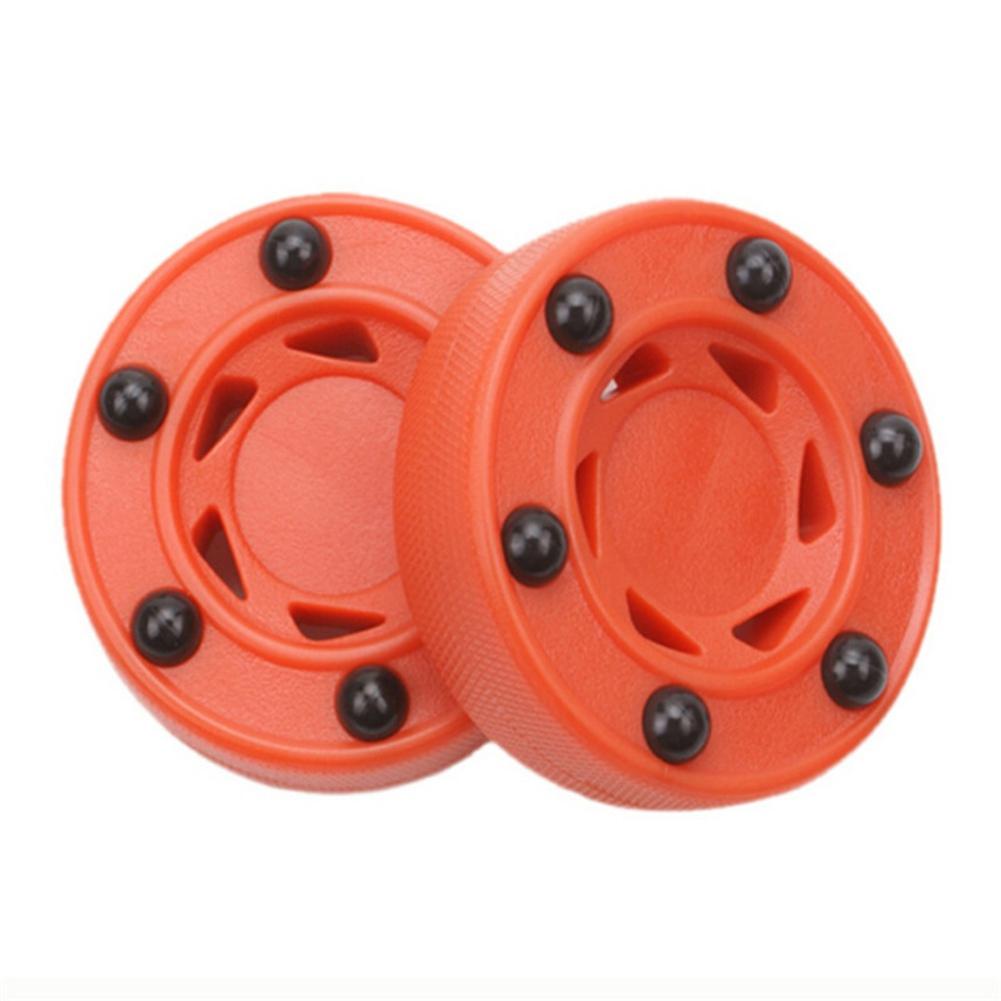 High density Land Ice Hockey Durable ABS indoor game Roller Hockey Perfectly Balance Inline Street Training Roller Practice Puck