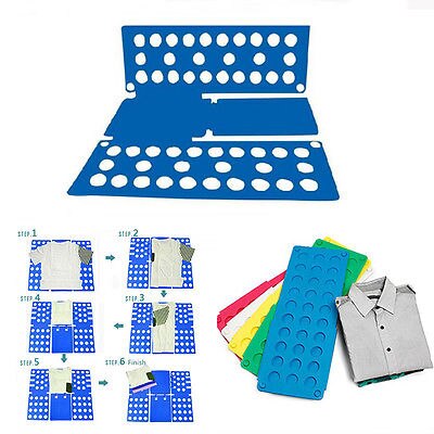Limit 100 Style T-Shirt Top Clothes Folders Magic Folding Board Flip Fold Kids Laundry Organizer Clothes Tools