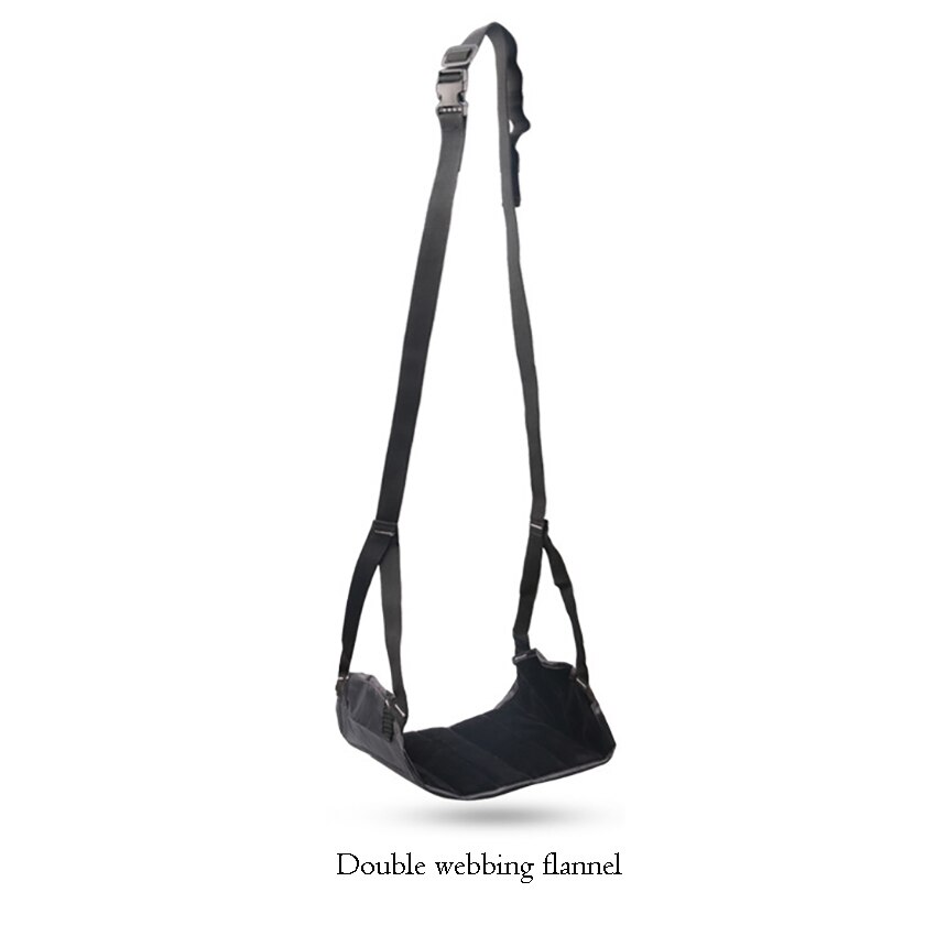 Verstelbare Gesp Voet Hangmat Reizen Geheugen Katoen Mesh/Flanel Voetsteun Pads Mat Hangmat Desk Voeten Voetsteun Hangmat Schommel bed: 3