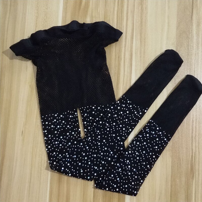 Baby panty's kinderen glanzende strass meisjes panty's kinderen mesh visnet beddengoed visnet panty's kousen: R