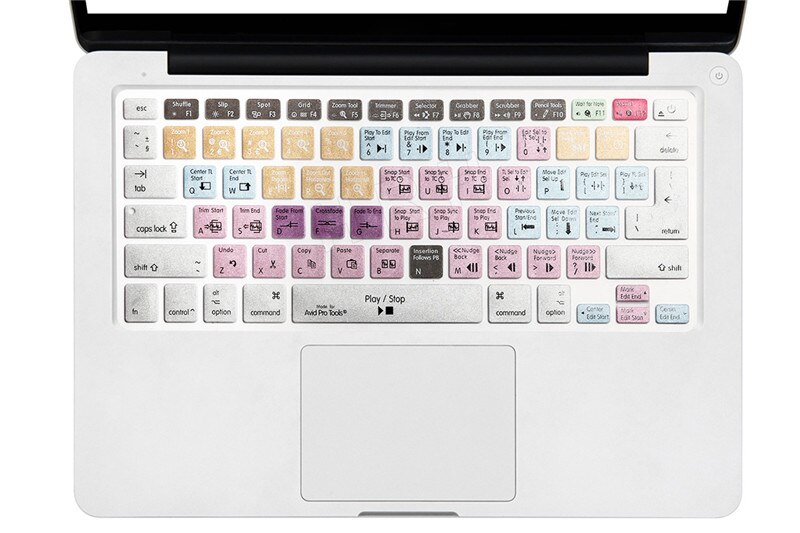 Hrh premiere pro final cut pro x ai ps genvej tastatur skin cover til macbook air pro retina 13 15 17 us/ eu layout både: Ivrige pro-værktøjer