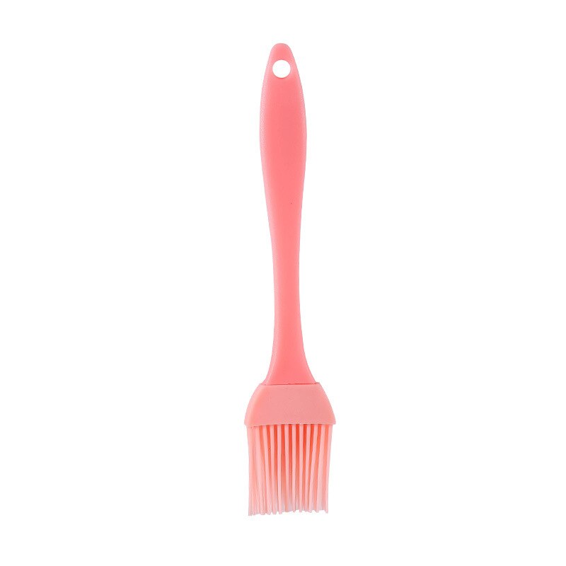 1 pièces de alimentaire Gel de silice brosse haute température cuisson Barbecue brosse outil de cuisson Gel de silice huile brosse PP poignée outils de cuisson: Rose