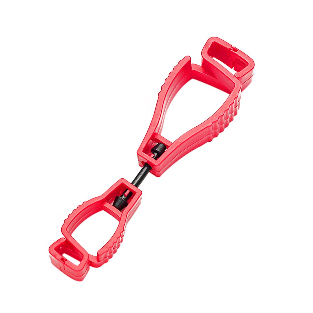 Pince à main de protection pour gants | Pince de fixation, pince de travail, attrape-main de sécurité, pince de protection chaude, gants # W3: Red 