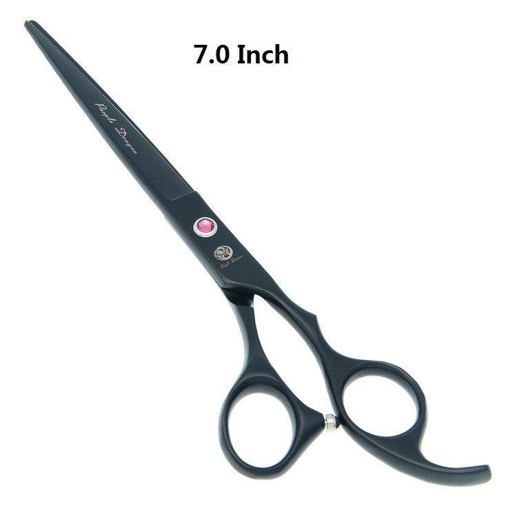 6.5 "paarse draak huisdieren trimschaar hondenhaar uitdunschaar honden knipschaar  jp440c dierentondeuse  b0017b: B0032b-01-70