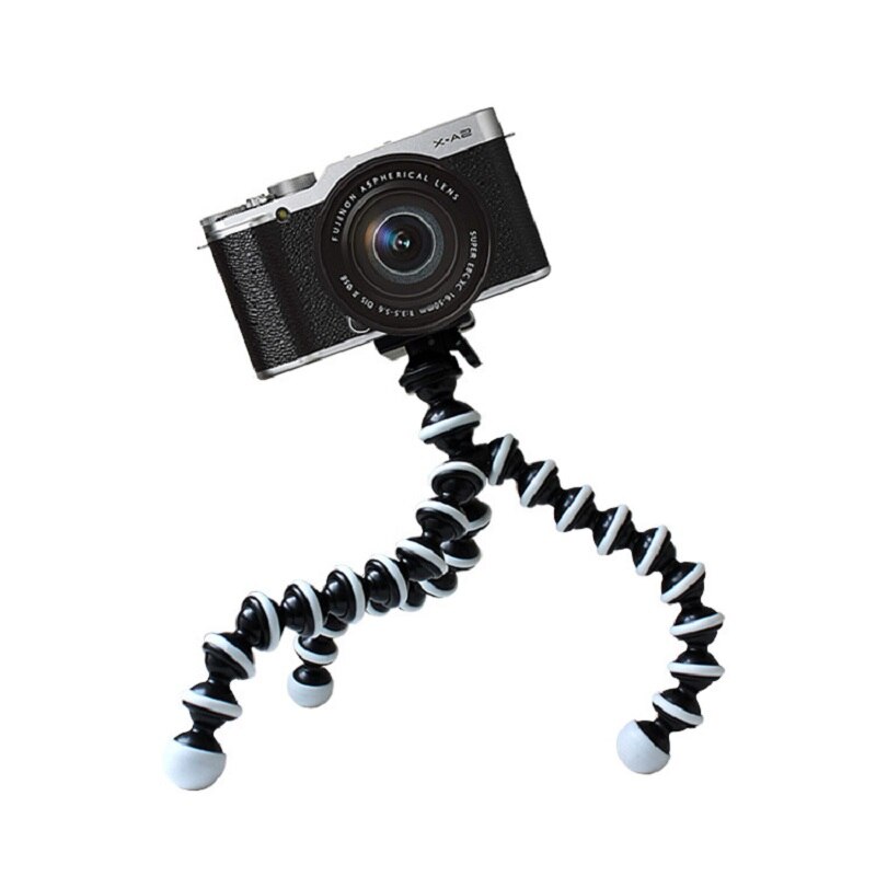 Blæksprutte fleksibelt stativ gorillapod til telefon telefon mobiltelefon smartphone dslr og kamera bord skrivebord mini stativ