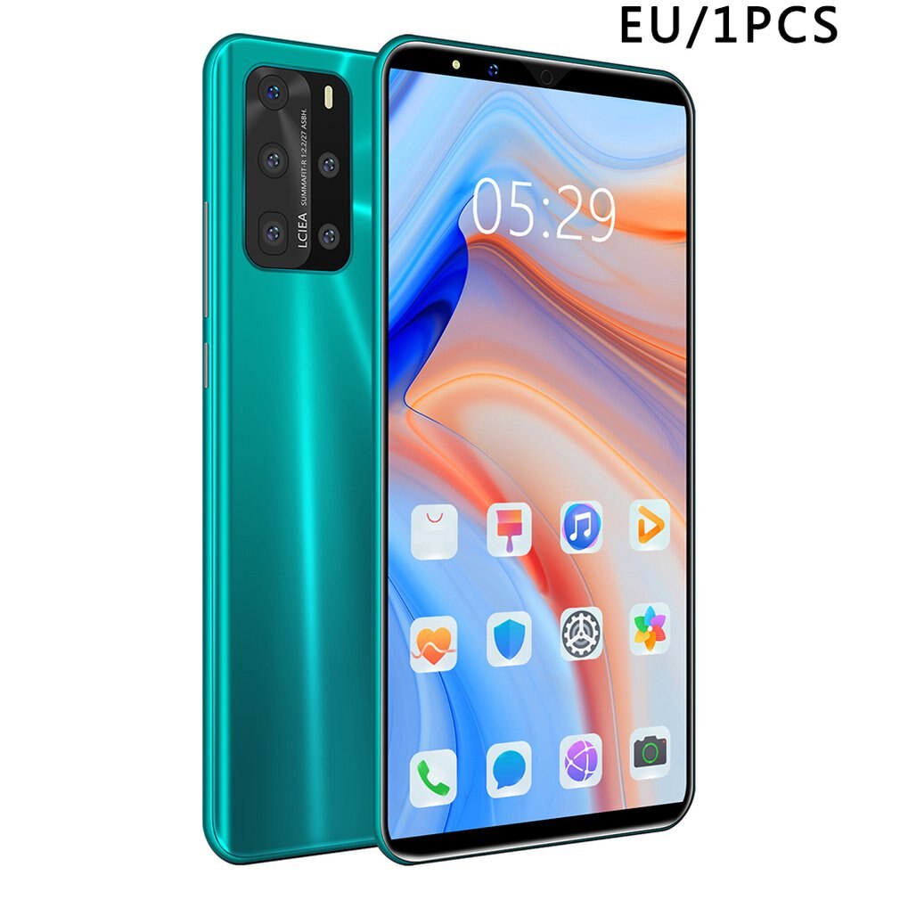 Universale da 5.8 pollici P48PRO smart phone all-in-one Android domestico 1GB + 8GB Dual SIM dual standby Multi-lingua di sostegno: green / BRITISH