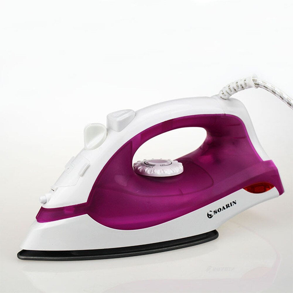 1200w Steam Iron Handheld Multifunction Adjustable Portable Iron Household Teflon Soleplate Electric Steam Iron For Clothes: H