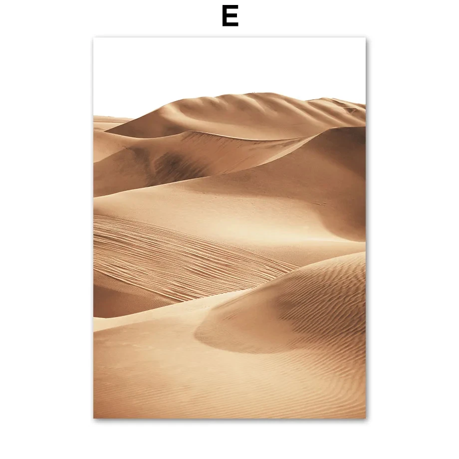 Caligrafia islâmica shukr dur tawakkul deserto arte da parede cartazes e impressões pintura em tela fotos para sala de estar decoração: YELLOW / 12x18.