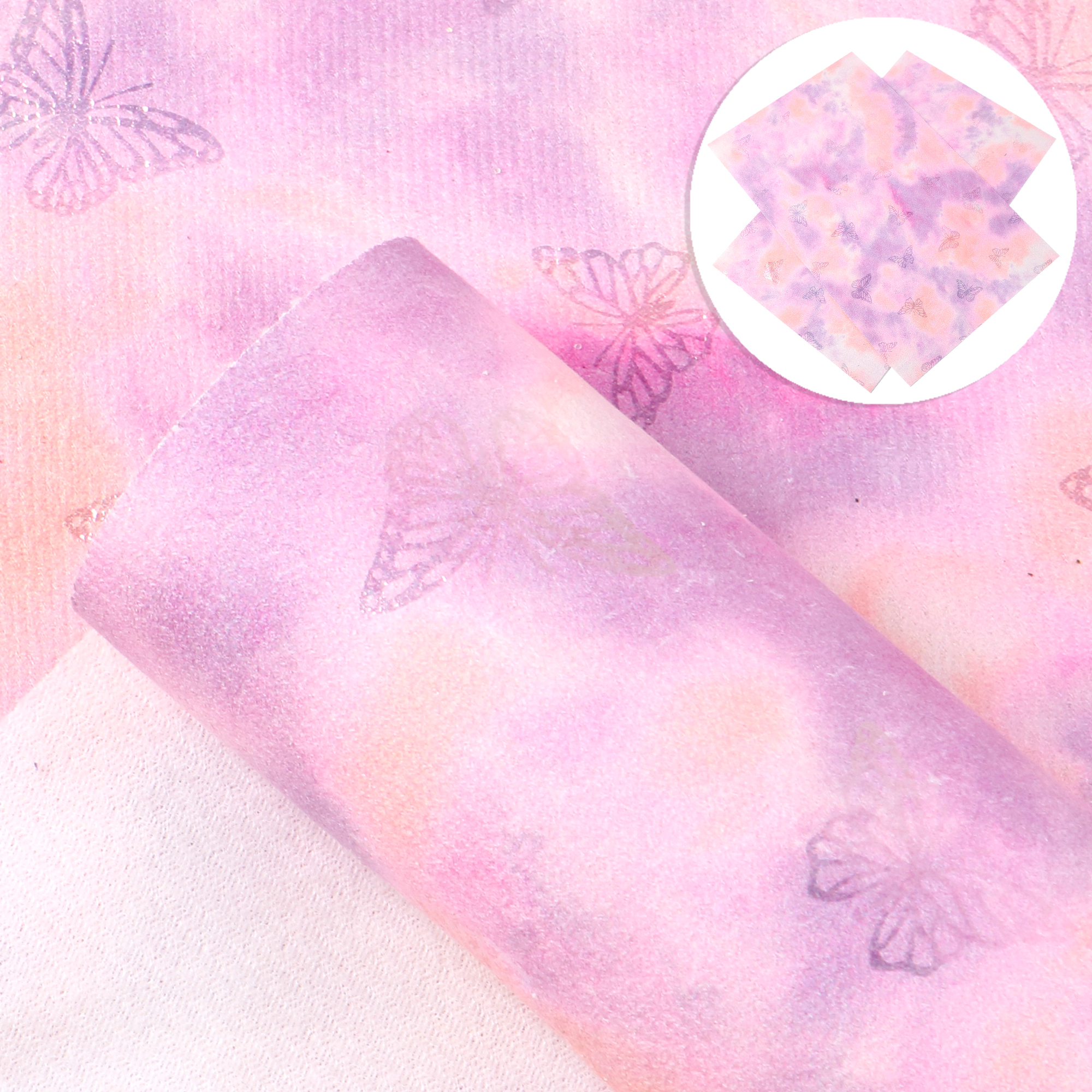Tie Dye Faux Leather Sheets Bump Textured Foil Synthetic Leather Fabric 20x33cm for DIY Earrings Hair Bows Pouches Crafts: 9purple