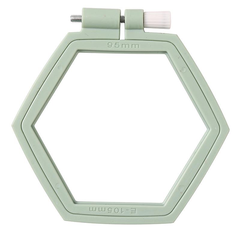 Herramienta de costura, conjunto de marco de aros de bordado de Color madera ovalado redondo, anillos de aro de bordado de plástico para manualidades con aguja de punto de cruz DIY