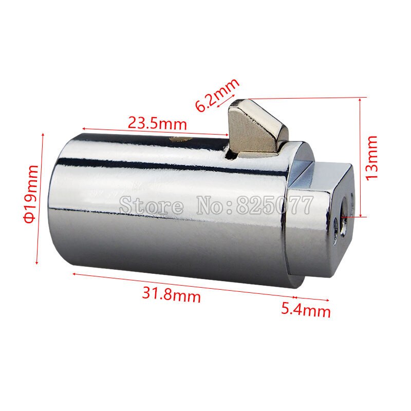 1PCS Universal Replacement Plug Lock for Snack/Soda Vending Machine with Key JF1333