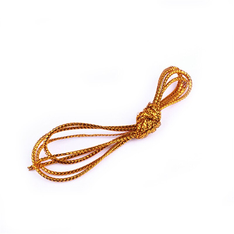 5 uds trenzas trenzado brillo Dreadlock cuentas elástica pelo trenzado cuerdas de largo 1M/Uds Accesorios para peinados: 07