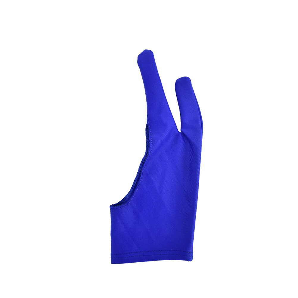 Blau 2 Finger Anti-Verschmutzung Handschuh, sowohl Für Rechts Und Verknüpfungen Hand Künstler Zeichnung Für Alle Grafiken Zeichnung Tablette: Blau S
