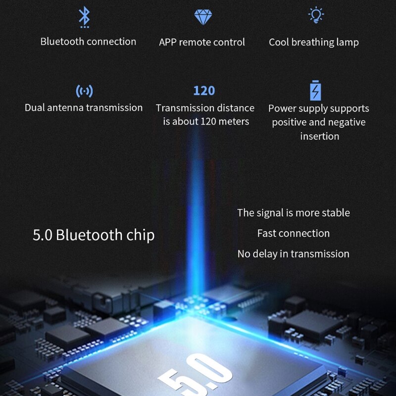 Bluetooth 5.0 modtager sender 100m lang rækkevidde 2 in 1 trådløs stereo spdif