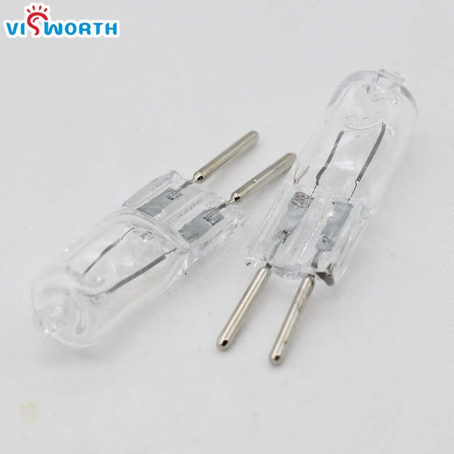50PCS/Lot Ghalogen Bulbs 12V DC AC 220V 230V 240V 30W Halogen Light Bulbs Glass Small Body 360 Degree
