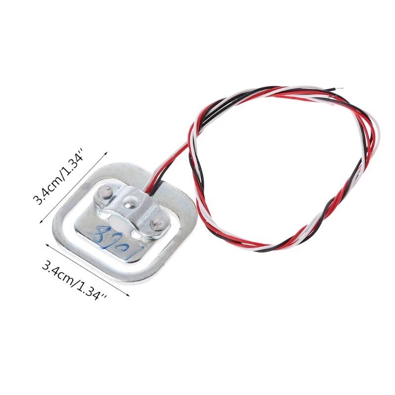 4Stck 50kg Menschlichen Maßstechen Wägezelle Gewicht Sensoren + HX711 AD Modul Körper zuletzt Zelle Wiegen Sensor Druck sensoren Messung Werkzeuge