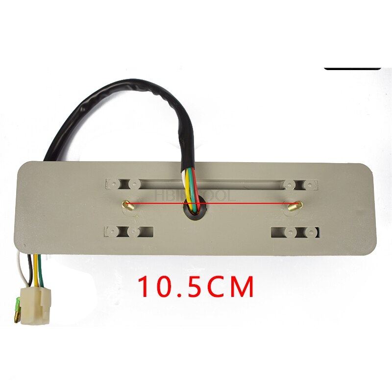 Empilhadeira luz traseira de três cores, luz de freio traseira, sinal de volta, luz de inversão, luz traseira pequena, empilhadeira de 3 toneladas heli