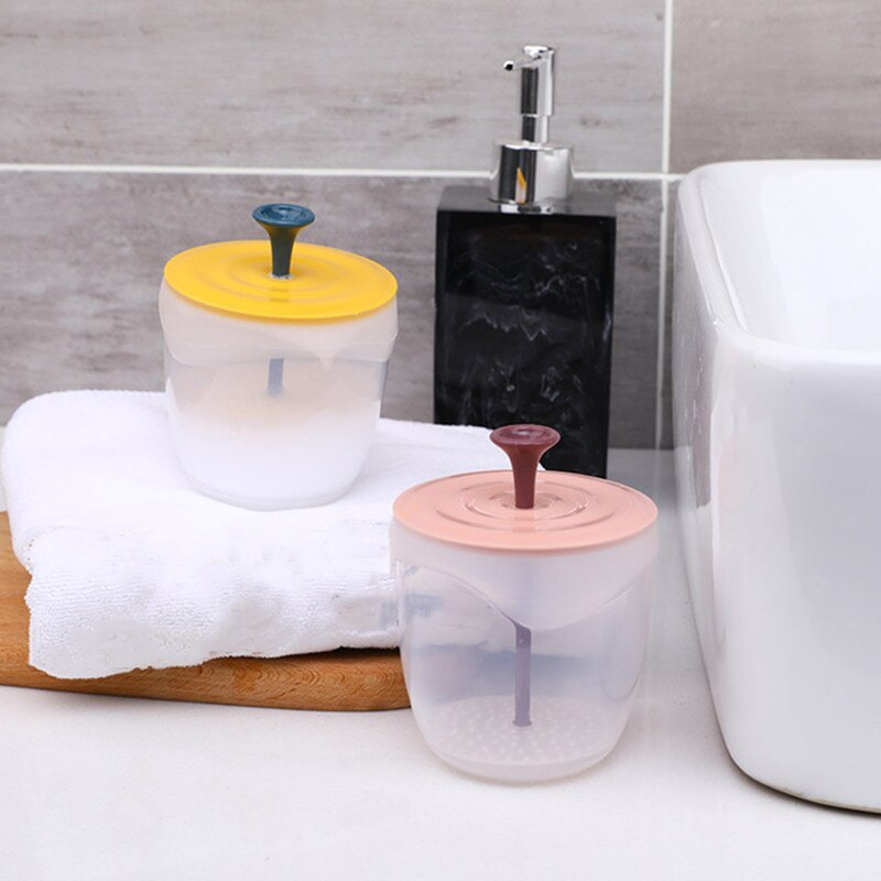 Portable Foaming Maker Face Cleanser Shower Bath Shampoo Cream Simple Foamer Bubble Plastic Device Body Face Wash Cleansing Cup