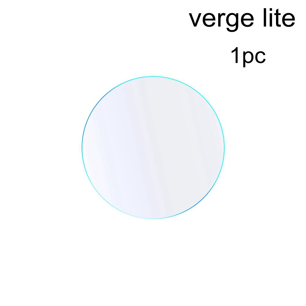 2.5d curvado vidro temperado hd protetores de tela protetores de filmes protetores guarda para huami amazfit ritmo stratos verge lite: 1pc verge lite