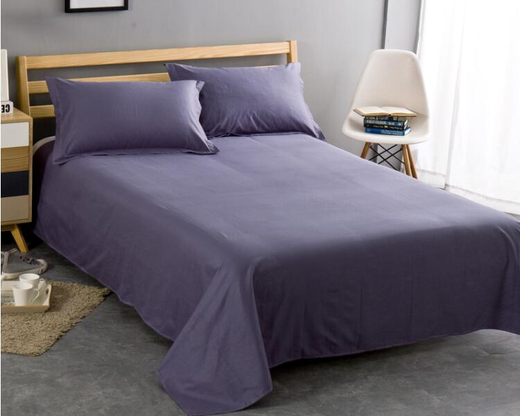 Drap de lit cototn 100% coton | Couleur unie, 40x40 133x82, 250cm x 250cm: Brun foncé
