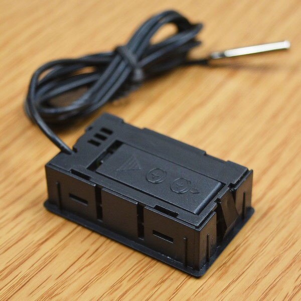 LCD Digital Thermometer Probe Fridge Freezer Thermometer Thermograph for Refrigerator -50~ 110 Degree