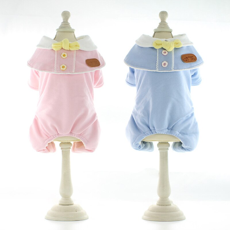 Pet Coat WInter Dog Clothes Jumpsuit Overalls Cute Puppy Costumes Small Dog Clothing Pants Yorkshire Pomeranian Poodle Outfits