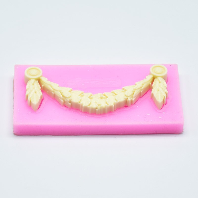 1 piece Border Cake Border Silicone fondant mold 3D Craft Relief cake decorating chocolate durable long time use kitchen tools