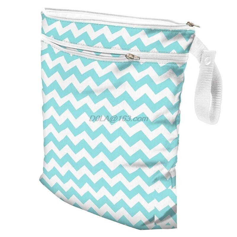 Baby Diaper Organizer Bag With Insulated Cup Holder Multi-Pocket (X2)