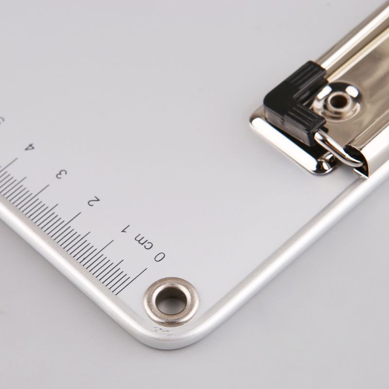 Portable A4/A5 Aluminum Alloy Writing Clip Board Anti-slip File Hardboard Paper Holder for Office School Stationery Supplies
