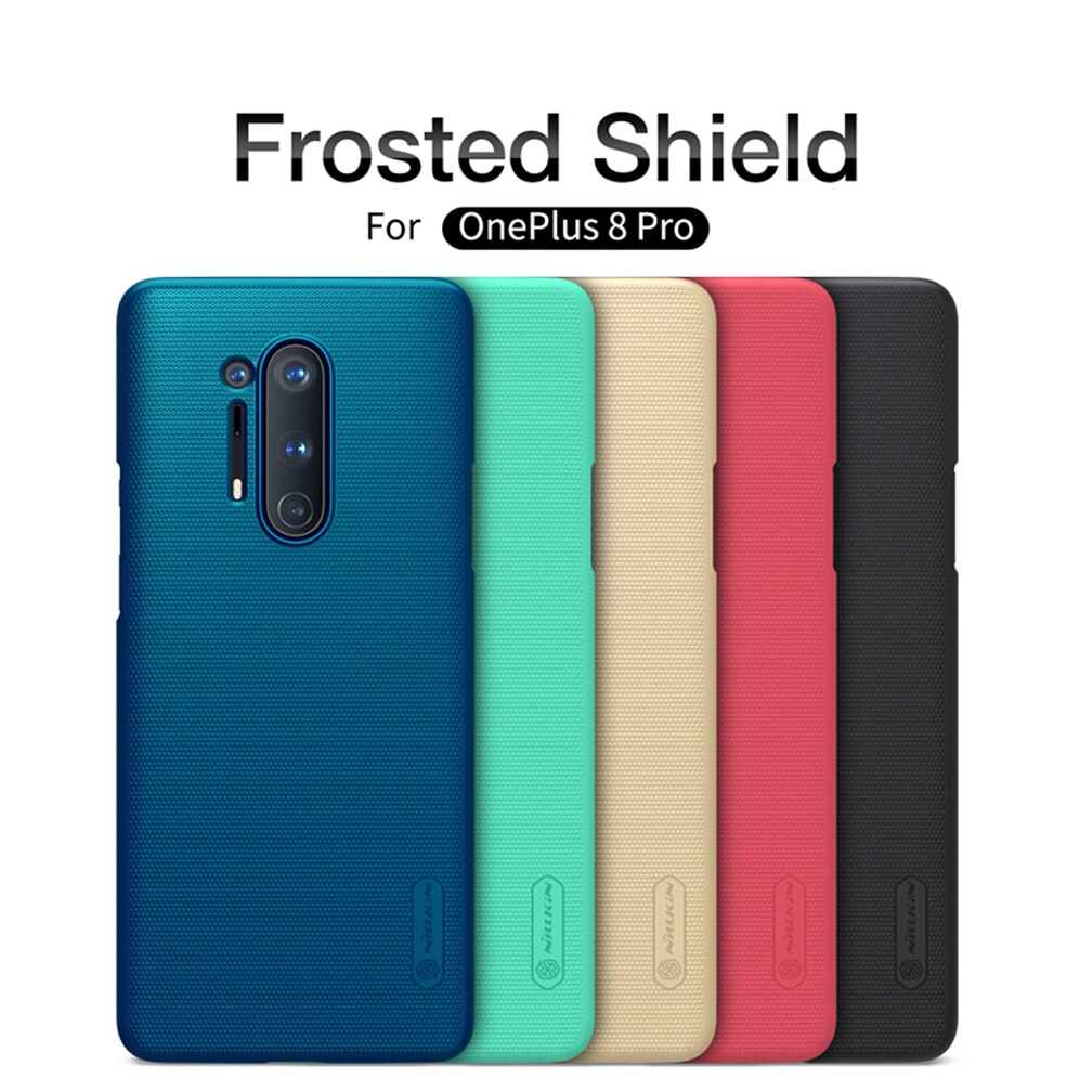 For OnePlus 8 Case NILLKIN Frosted Shield PC hard Plastic back cover case For OnePlus 8 Pro phone case