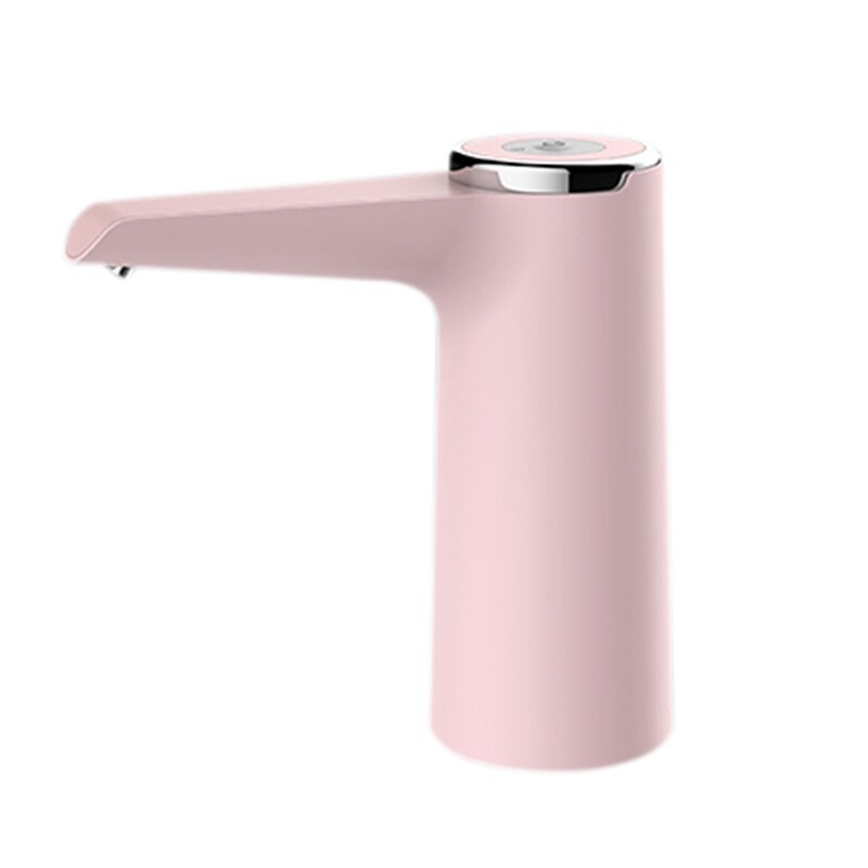 Botique-commutateur portatif électrique automatique de bouteille potable de Gallon de distributeur de pompe à eau pour le dispositif de pompage de l'eau pour la maison extérieure: Pink