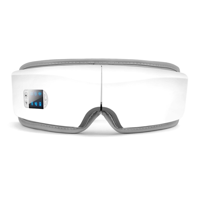 Electric Eye Massager Eye Care Device Wrinkle Fatigue Relieve Vibration Massage Compress Therapy Glasses: Default Title