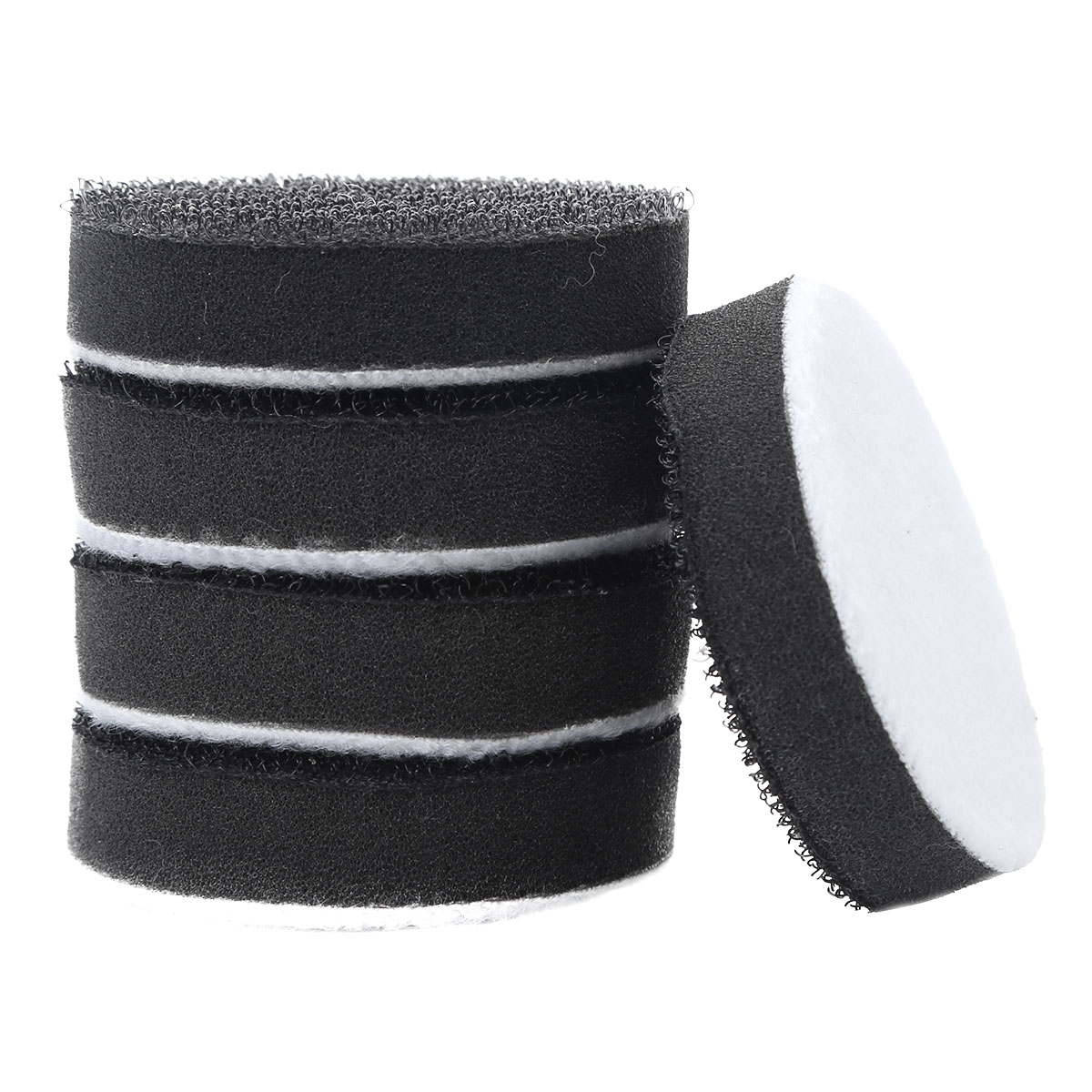 5Pcs Soft Polishing Anti Slip Pad Density Interface Pads Hook Loop Sponge Cushion Buffer Shock Absorption Backing Pad