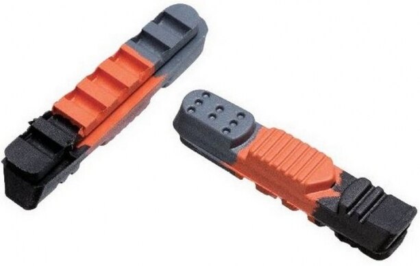 Folding Bike V Brake Caliper Shoe Set Brompton-Birdy Brake Shoe Bicycle V Brake Shoes: Spare Shoes