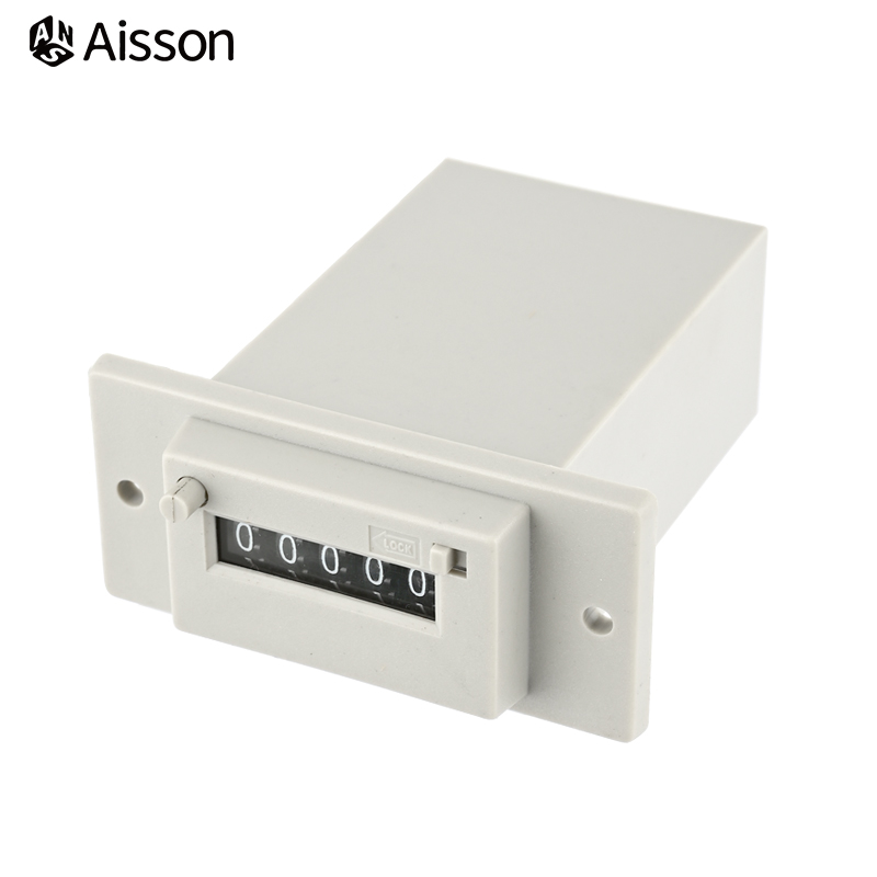 CSK-CKW 4/5/6-Digit Elektromagnetische Teller Met Handmatige Afsluitbare Puls Teller Meerdere Spanningen DC24V AC220V