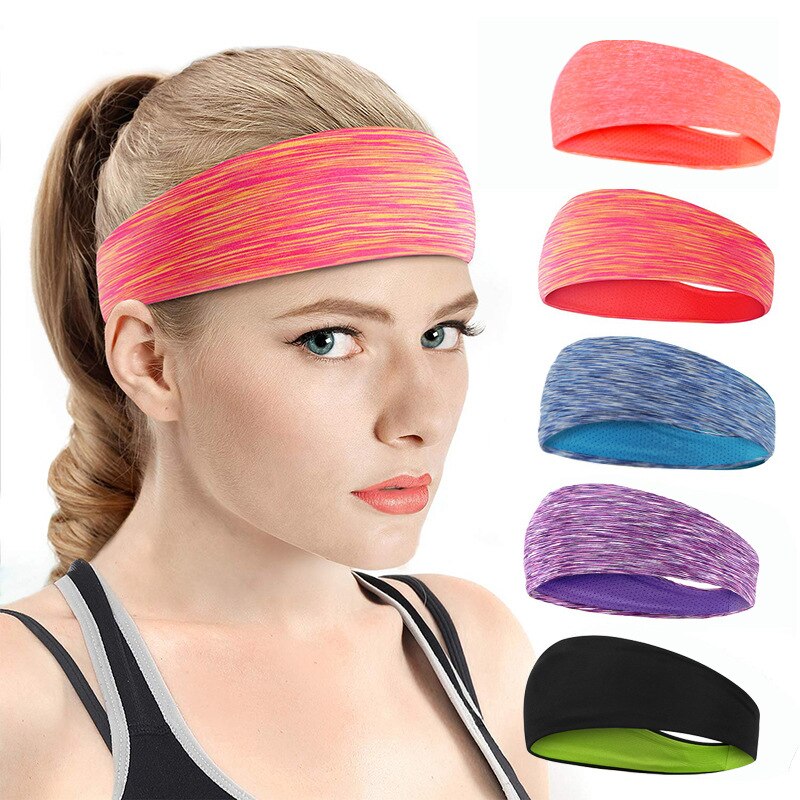 Sweat-Absorberende Hoofdband Mannen En Vrouwen Running Hoofdband Yoga Fitness Hoofdband Rijden Dans Sport Hoofdband