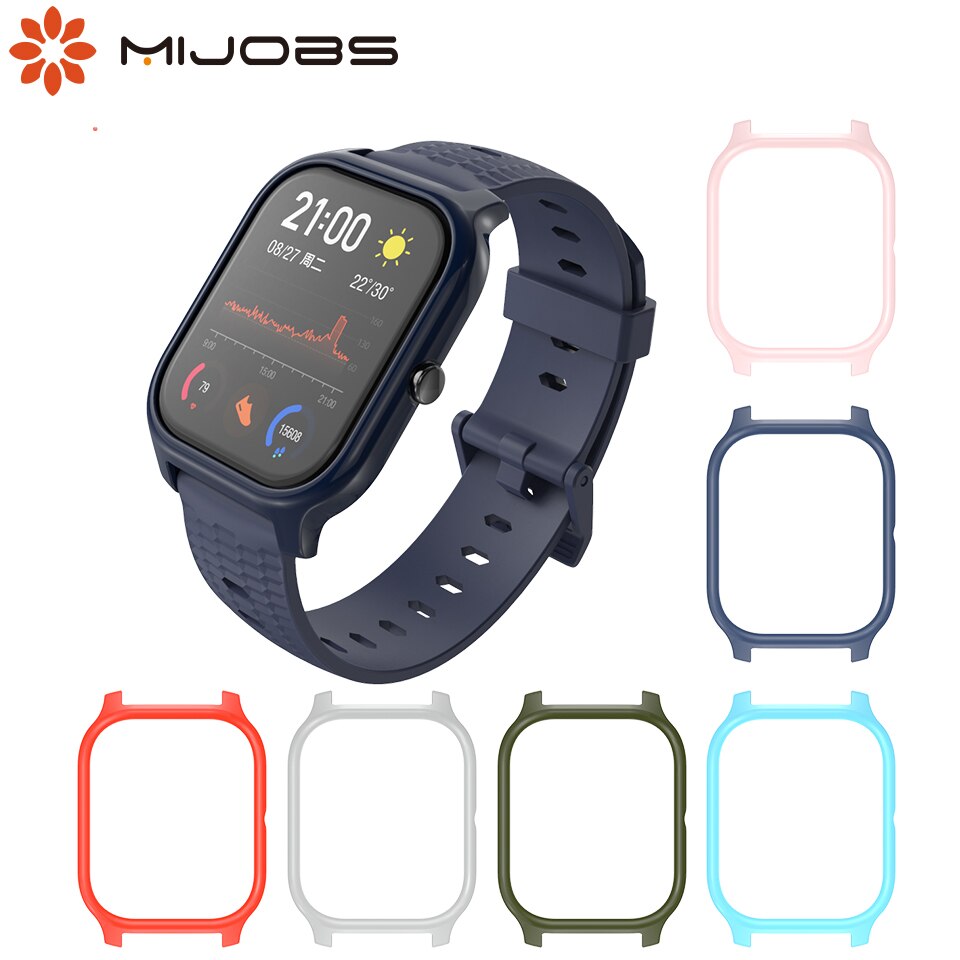 Beschermhoes Voor Amazfit Gts Tpu Frame Bumper Cover Voor Xiaomi Huami Amazfit Gts Smart Horloge Armband Plastic Pc Protector