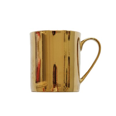 Luxury Gold Cup Set Retro Royal Tea Cup with Handle Spoon Vintage Bone China Tea Cup Set Tasas De Cafe Portable Cups Luxury: J