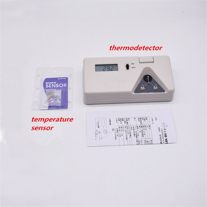 Soldering Temperature Tester Electrical Soldering Iron Tip Thermometer Sensor