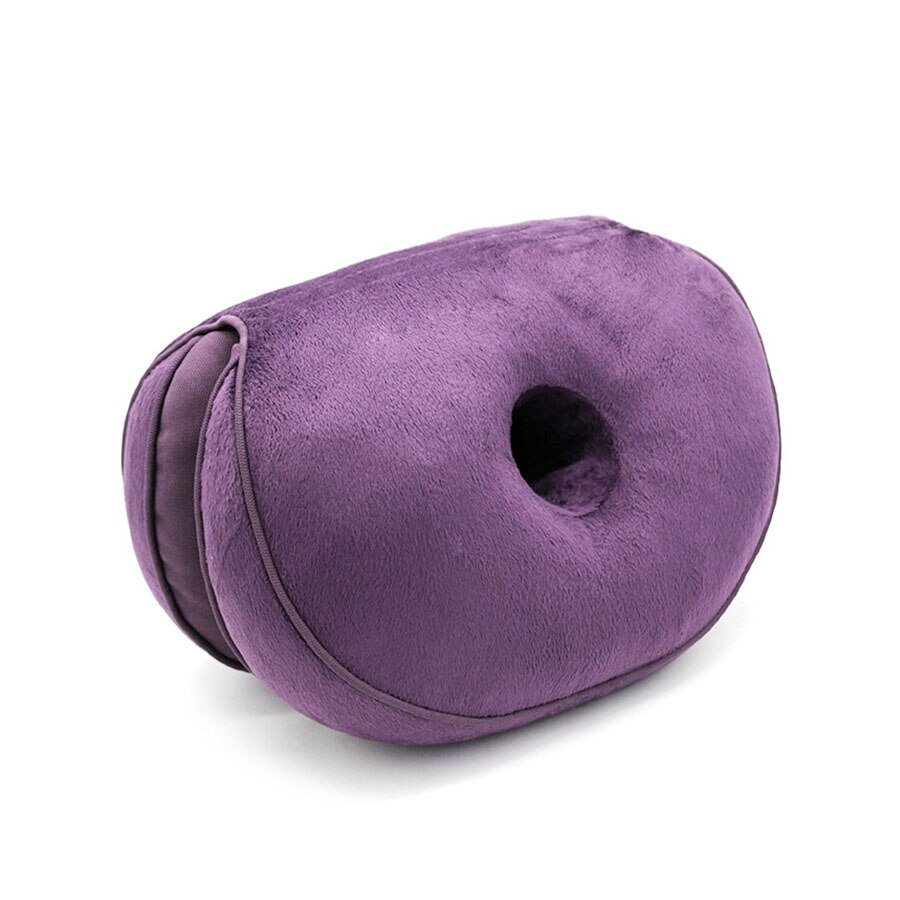 Memory Foam Druk Verlichten Zitkussen Hip Lift Auto Office Home Butt Vorm Gezondheidszorg Massage Stoel Sofa Kussens Pad kussen: Purple