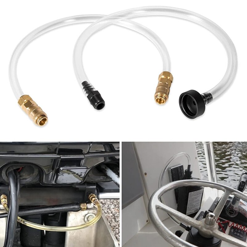 Hydraulische Lenkung Bausatz-Bluten Füllen Rohr Stiefel Bluten Bausatz Füllstoff Bausatz für Seastar Hydraulische Lenkung Systeme, Marine Außenborder