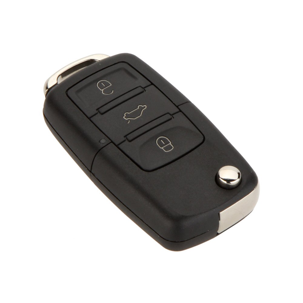Auto Styling 3 Button Vervanging Auto Remote Key Case Fob Shell Flip Blade Voor Vw Jetta Polo Passat Bora Touran