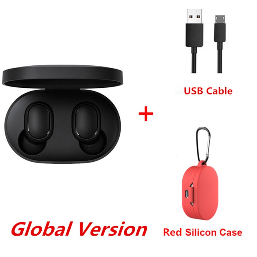 Original Xiaomi Redmi Airdots S TWS Bluetooth 5,0 Drahtlose Kopfhörer Stereo bass Ohrhörer Sport Headset Für IOS Android Telefon: Global version D